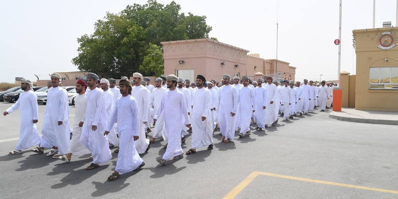 دفعة جديدة من المواطنين تلتحق بالتدريب بوزارة الدفاع