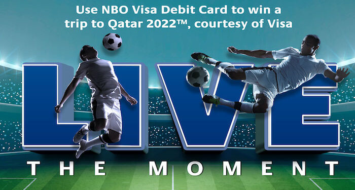 NBO offers debit card customers the chance to win FIFA WORLD CUP™ match tickets, courtesy of Visa 1 NBO offers debit card customers the chance to win FIFA WORLD CUP™ match tickets, courtesy of Visa