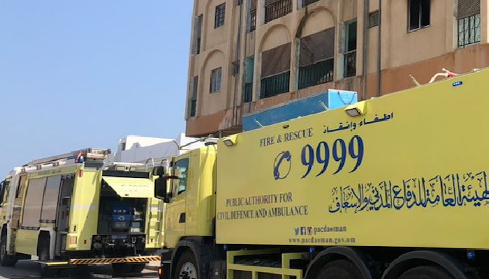 Warehouse fire in Barka extinguished
