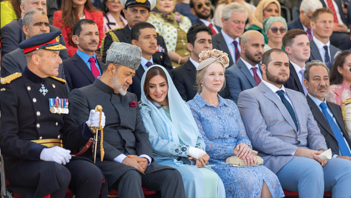HM the Sultan presides over passing out of officers at Sandhurst Academy