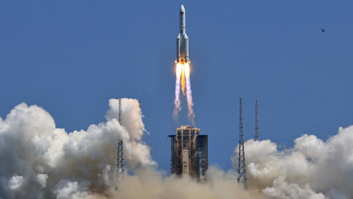 China launches second module of Tiangong space station