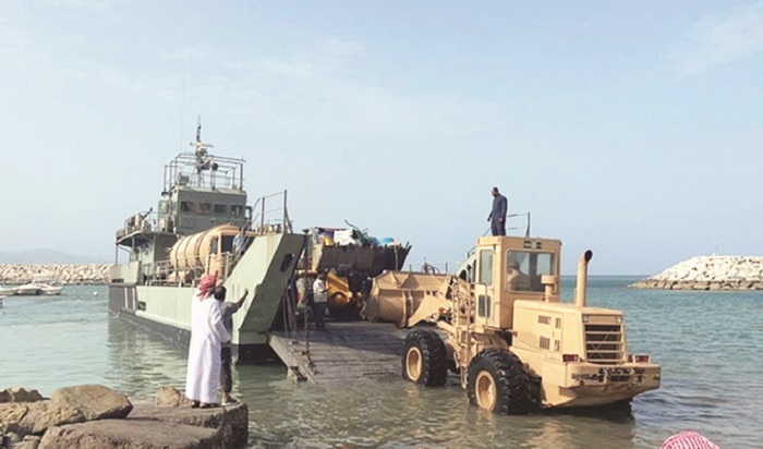 Relief, repair work on in rain-affected areas of Oman