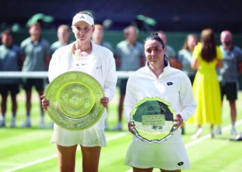 ريباكينا تحرم التونسية جابر من أول لقب كبير للعرب في ويمبلدون