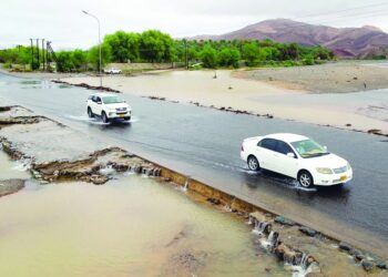 أمطارغزيرة بعدة محافظات .. وجعلان بني بو علي الأعلى في كمية هطول الأمطار
