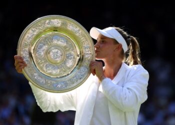 Rybakina overpowers Jabeur to win Wimbledon title