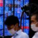 Shares, bond yields fall as inflation fears swirl