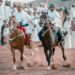 مشاركة واسعة في سباق الخيل بسمد الشأن