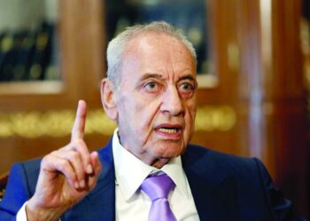 بري يدعو المجتمع الدولي للضغط على إسرائيل ويؤكّد الدفاع عن موارد لبنان