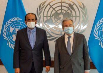 وكيل وزارة الخارجية للشؤون الدبلوماسية يلتقي بالأمين العام للأمم المتحدة