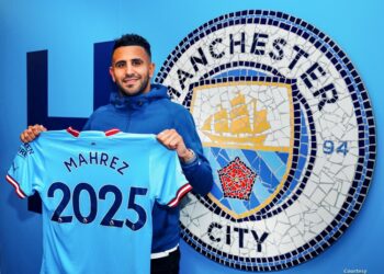 مانشستر سيتي يجدد عقد محرز حتى 2025