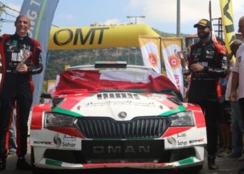 عبدالله الرواحي يحرز المركز الثالث في رالي جزين في لبنان