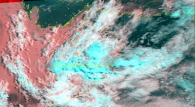Tropical depression weakens to atmospheric pressure