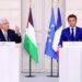 ماكرون يدعو خلال لقائه عباس لاستئناف الحوار "الإسرائيلي - الفلسطيني" 8 ماكرون يدعو خلال لقائه عباس لاستئناف الحوار “الإسرائيلي – الفلسطيني”