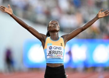 Jeruto claims steeplechase gold, Feng Bin wins women's discus