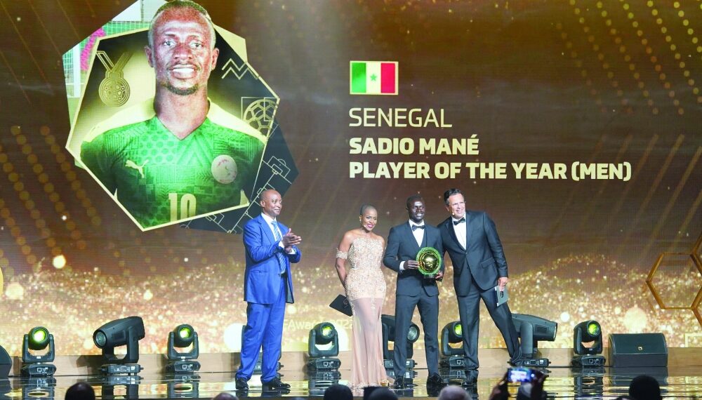 السنغالي ساديو مانيه أفضل لاعب إفريقي لعام 2022