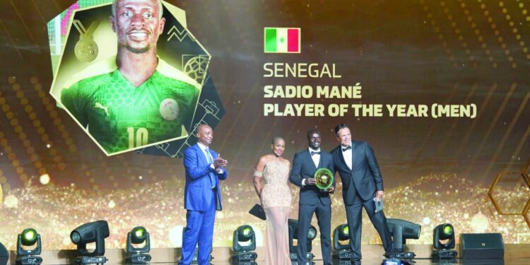 السنغالي ساديو مانيه أفضل لاعب إفريقي لعام 2022 1 السنغالي ساديو مانيه أفضل لاعب إفريقي لعام 2022
