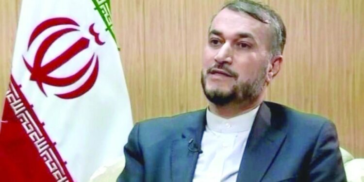 أمير عبداللهيان:
طهران تطالب بضمانات أمريكية في الاتفاق النووي