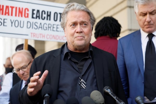 Ex-Trump aide Bannon found guilty of contempt of Congress 1 Ex-Trump aide Bannon found guilty of contempt of Congress