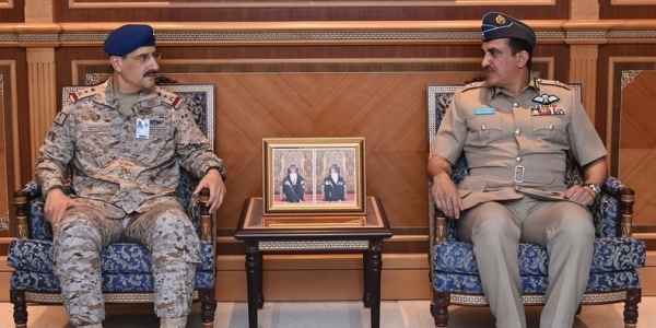 RAFO Commander receives Saudi counterpart