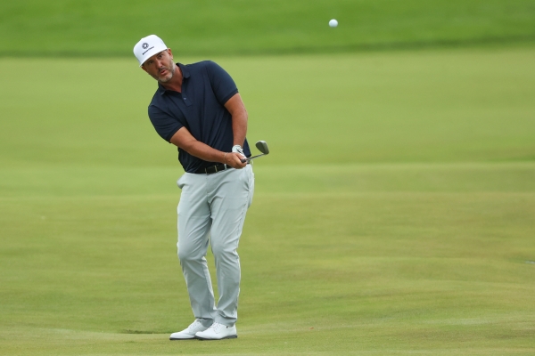 Piercy boosts lead with birdie run at storm-hit PGA 3M Open