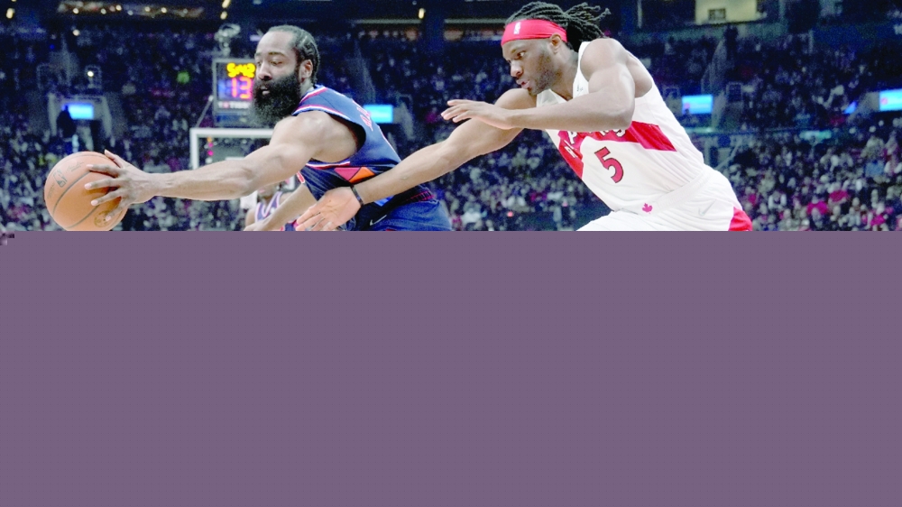 دوري السلة الأمريكية : هاردن يضع اللقب نصب عينيه بعد التمديد مع سيكسرز