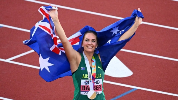 Javelin world champ Barber Covid positive ahead of Comm Games