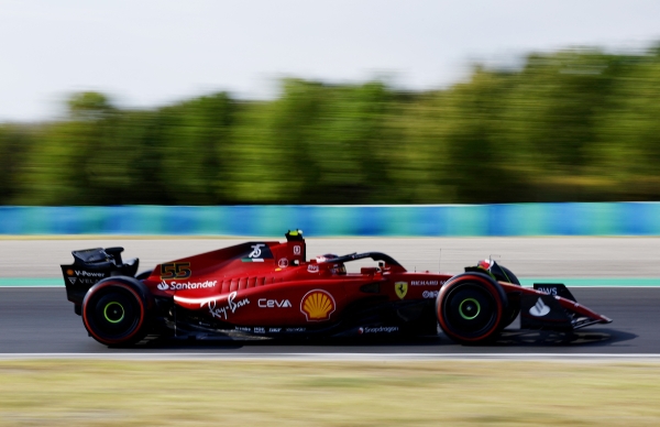 Ferrari's Sainz fastest in first Budapest practice, Vettel 11th