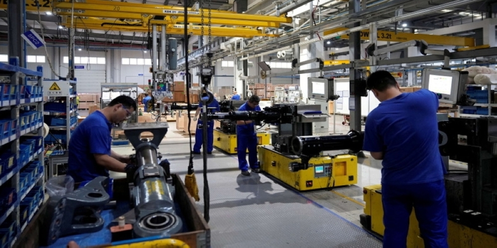 المصانع الصينية تنكمش نشاطها في يوليو