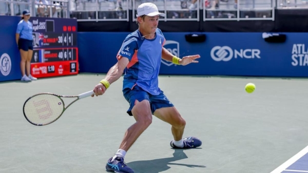De Minaur rallies to book Atlanta final against Brooksby