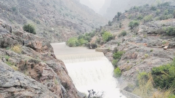 Heavy rains in South Al Batinah