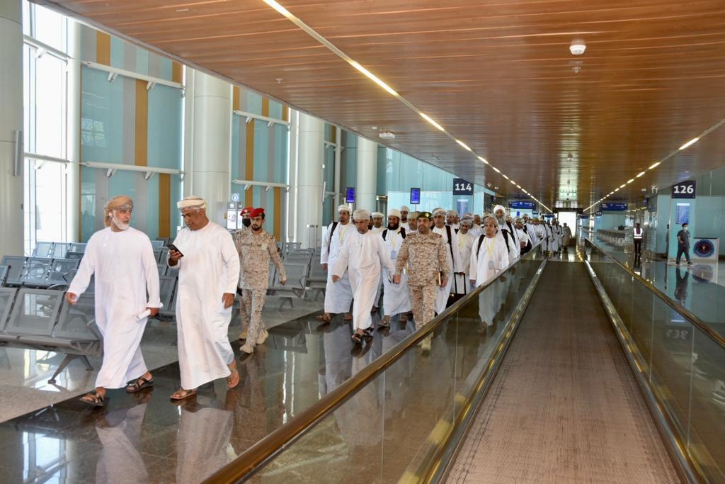 بعثة الحج العسكرية تصل إلى المدينة المنورة