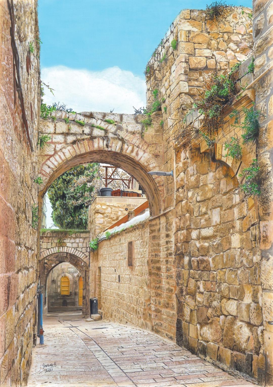 “رحلة في ذاكرة القُدس”.. معرض للفنان الفلسطيني شهاب القواسمي