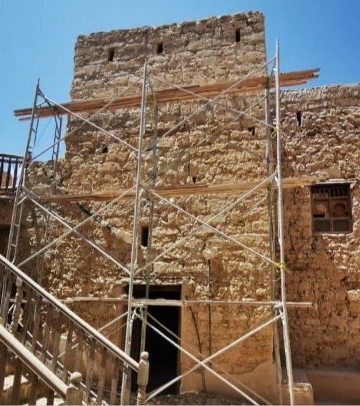 انطلاق أعمال مشروع صيانة حصن طاقة