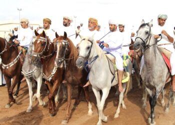 غيّة الشواء” فعالية تقليدية بولاية إبراء في ثالث أيام العيد