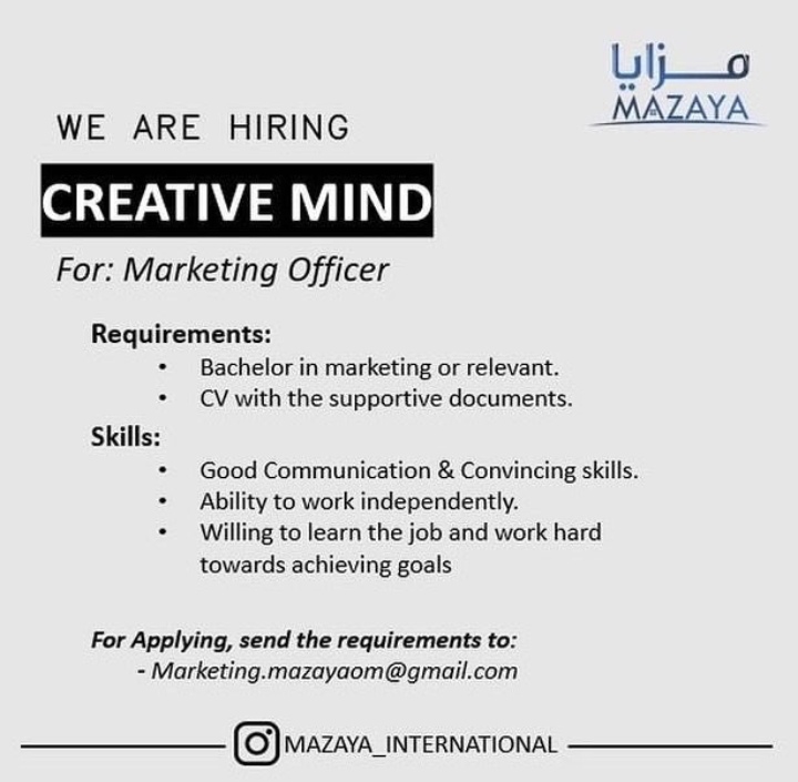 شركة مزايا الدولية تعلن وظائف شاغرة 3 IMG ٢٠٢٢٠٧١٥ ٠٩٤٤٣٤