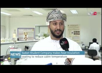 Sadan Student Company makes heat insulation coating to reduce cabin temperature