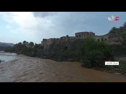 جريان أودية ولاية #سمائل بمحافظة الداخلية  .