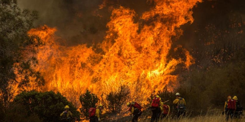 حريق غابات يدمّر المنازل ويُجبر 2000 شخص شمال كاليفورنيا على النزوح