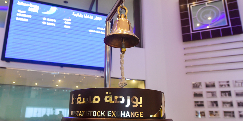 انخفاض مؤشر بورصة مسقط بنسبة 14ر0 بالمائة