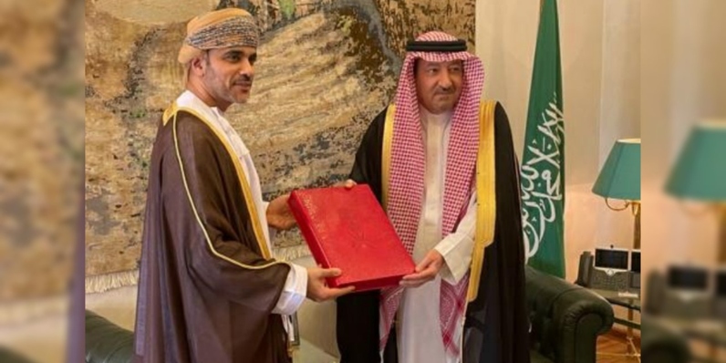جلالة السُّلطان يبعث رسالةً خطيّةً إلى خادم الحرمين