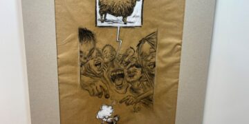 معرض رسوم للأطفال في مدينة “هوفاليز” البلجيكية