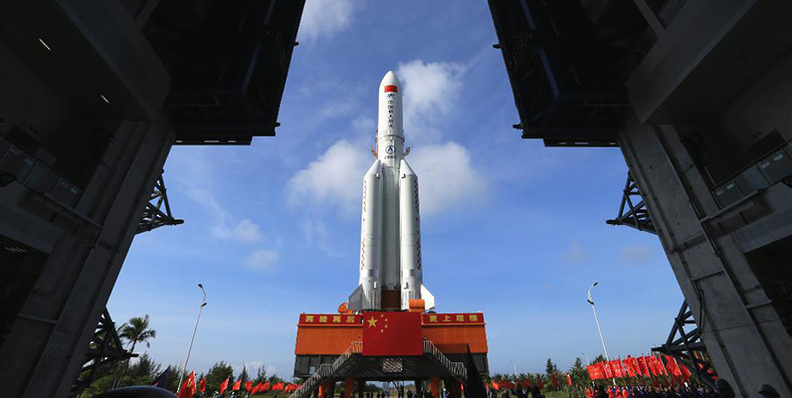 الصين تطلق الوحدة المعملية “ونتيان” لمحطتها الفضائية