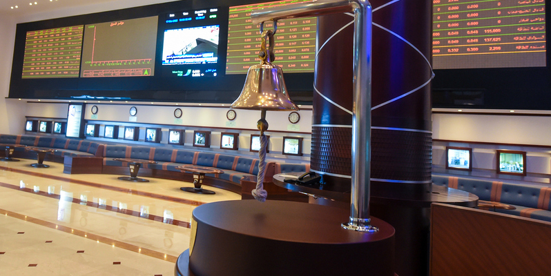 ارتفاع مؤشر بورصة مسقط بنسبة 61ر0 بالمائة