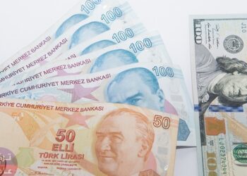 انخفاض العملة التركية أمام الدولار الأمريكي