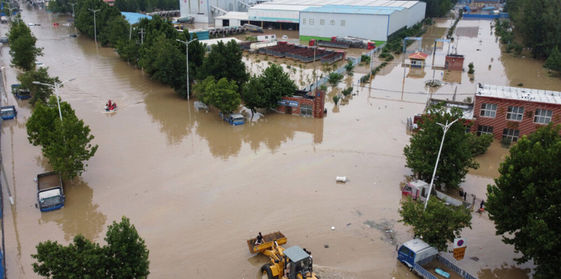 الفيضانات في شمال شرق الصين تتسبب بأضرار لـ 80 ألف شخص