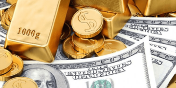 انخفاض أسعار الذهب نتيجة صعود الدولار ومخاوف من رفع أسعار الفائدة