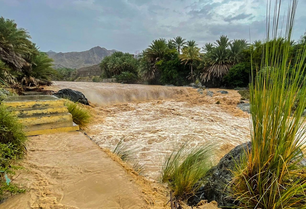 جريان وادي الحوقين