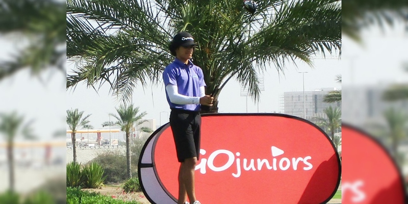 أيمن البوسعيدي لاعب مُنتخبنا للجولف يشارك في بطولة الناشئين المفتوحة للجولف