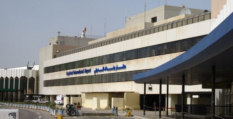 مطار بغداد الدولي يُعلِّق رحلاته بسبب الأحوال الجوية