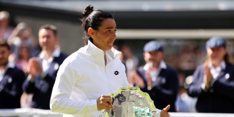 التونسية أُنس جابر تخسر لقب بطولة ويمبلدون للتنس 1 التونسية أُنس جابر تخسر لقب بطولة ويمبلدون للتنس